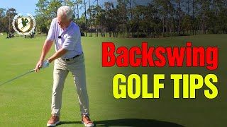 ⛳ Golf Tips for a Simple and Consistent Backswing [upl. by Ruby813]