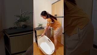 Laba Dami Day laundry panasonic automatic washingmachine minivlog shorts [upl. by Per]