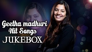 Singer Geetha Madhuri Special Hit Songs Jukebox Vol1 [upl. by Annuahsal]