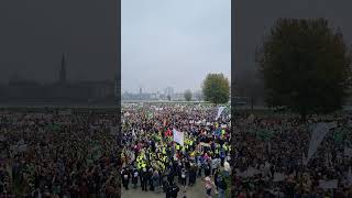 NRW bleib sozial  Demonstration gegen die Sparmassnahmen von NRW Minister Wüst im Sozialen [upl. by Ordnasela165]