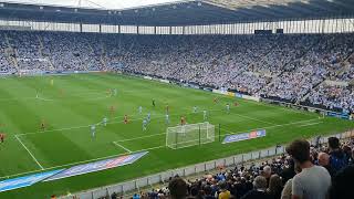 Birmingham City V Coventry City Away 2023  Juninho Bacuna Hits The Bar [upl. by Rep]