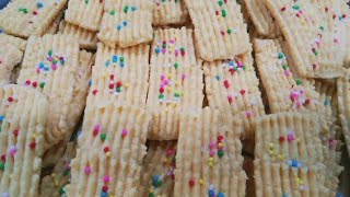 Semperit cookies with simple methods  Biskut semperit dengan langkah yang mudah  بسكويت الزبدة [upl. by Einnig196]