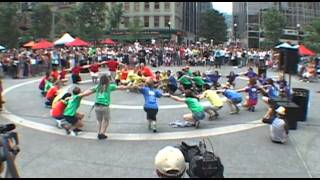 Flash Mob  Downtown Market Square  Pittsburgh PA [upl. by Enad]