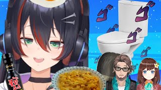 LactoseIntolerant Ghost Eats Spicy Mac amp Cheese Mika 200k Cooking Stream Highlights [upl. by Rehpotsirhc]