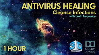 Antivirus Healing  Quick Cleanse Infections  Antivirus Frequency [upl. by Grant]