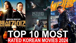 Top 10 Highest Rated Korean Movies 2024  Popular Korean Films To Watch On Netflix Disney Right Now [upl. by Menendez950]