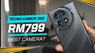 Tecno Camon 30S  Best Camera Under RM800 [upl. by Yesdnil708]