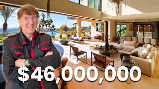 INSIDE A BRAND NEW 46MILLION MEGA MANSION IN BEVERLY HILLS [upl. by Reid]