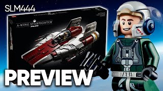 LEGO Star Wars 75275  UCS AWing Starfighter Preview [upl. by Melburn796]