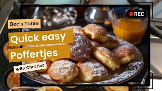 Perfect Poffertjes How to Make Fluffy Dutch Mini Pancakes at Home [upl. by Soalokcin]