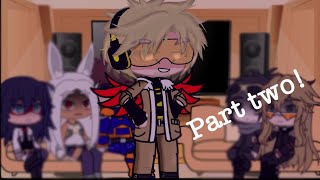 Pro heroes react to hawksPart twoWIP [upl. by Ellednahs34]