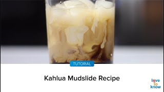 Kahlua Mudslide Cocktail [upl. by Enihpad]