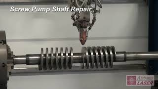 Screw Pump Shaft Repair [upl. by Kristopher532]