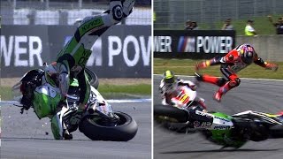 MotoGP™ 2014 Biggest crashes [upl. by Molohs442]