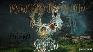 Black Desert Tutoriel  Destructeur Mirumok offin [upl. by Sucrad404]