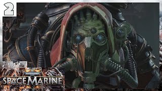 Warhammer 40k Space Marine II Part 2 1080p PS5  No Commentary [upl. by Hotze391]