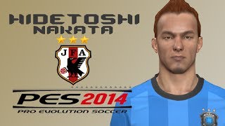 25 NAKATA  Classic players  PES 2014 [upl. by Kaufman435]