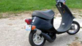 How to start a Elite 50 Honda scooter [upl. by Sillyrama398]