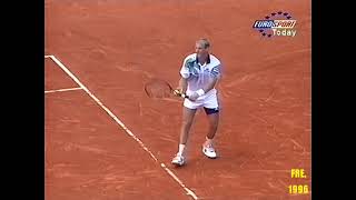 Michael Stich v Thomas Muster French Open 1996 [upl. by Kirat]