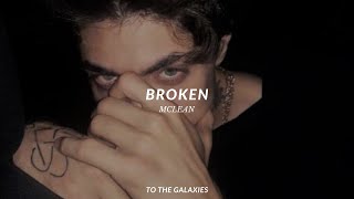 mclean  broken slowed  reverb lyrics [upl. by Anecusa]