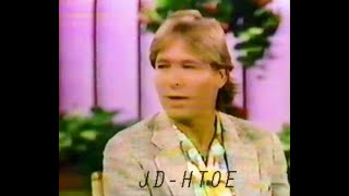 1987 John Denver  Foxfire movie interview [upl. by Joselow]