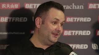 Stephen Maguire wins through to the Second Round of the Betfred World Snooker Championships [upl. by Clevey]