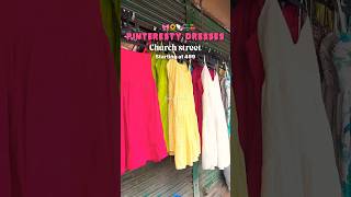 streetshopping churchgate affordablefashion exploremore ytshortsindia viralthis [upl. by Ecnal]