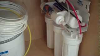 Changing Reverse Osmosis Filters [upl. by Nayr]