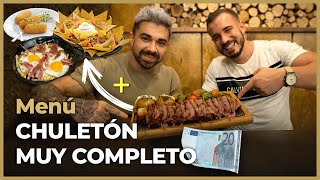 MENÚ por SOLO 20€ con CHULETÓN a la PARRILLA ft MISTER MARKINOS [upl. by Ware]