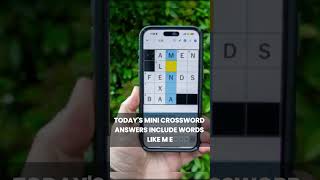 Todays NYT Mini Crossword Answers for Oct 26  with English subtitle  Trending News [upl. by Masao]