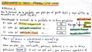 Cuestionario1 2024 Ingreso UTN FRBA Modulo B [upl. by Ivets300]