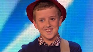 Henry Gallagher  Britains Got Talent 2015 Audition week 2 [upl. by Bendix]