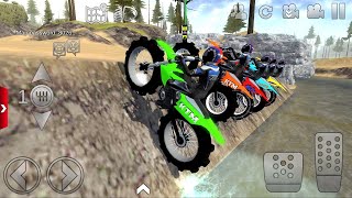 Motocross racing video game  Offroad Outlaws  Motor Bike Games  Bike Video 1 Android Gameplay [upl. by Yart]