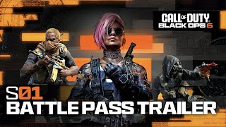 Season 01 Battle Pass Trailer  Call of Duty Warzone amp Black Ops 6 [upl. by Raina]