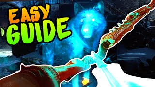 BEST WOLF BOW UPGRADE GUIDE EASY Black Ops 3 Zombies Der Eisendrache Easter Egg Guide  Tutorial [upl. by Niras]