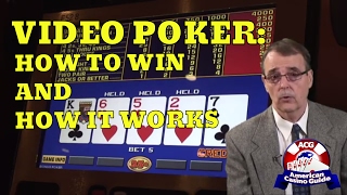 Video Poker  How to Win and How it Works • The Jackpot Gents [upl. by Tucker]