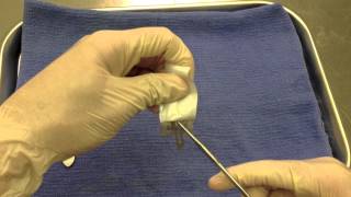 How do you put on a Scalpel Blade [upl. by Harrak]