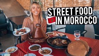 We Tried Moroccan Street Food in Marrakech [upl. by Eliott]