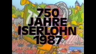 750 Jahre Iserlohn  Der Jubiläumsfestzug  1987 [upl. by Ydnab893]