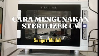 CARA STERIL ALAT MEDIS DENGAN STERILIZER UV DENGAN SANGAT MUDAH NO RIBET [upl. by Aohsoj502]