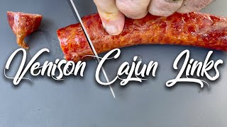 How To Make The Best Deer Sausage  Cajun Links [upl. by Amadas]