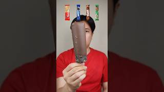 EATING VARIOUS BISCUIT AS ICE CREAM STICK asmr mukbang [upl. by Jock]