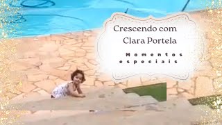 Clara Portela aprendeu a subir escadas sozinha 😚🙏🏼👏🏻 [upl. by Albina734]