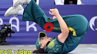 rachael gunn break dance Olympics  australian break dance Olympics  breakdance rachael gunn [upl. by Andrus148]