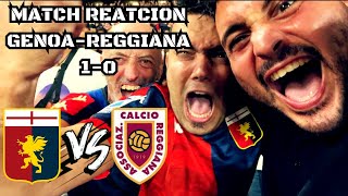 TRASCINATI dal MESSIA ESPLODO  GENOA 10 REGGIANA LIVE REACTION [upl. by Otreblaug]