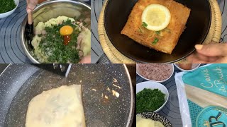 Recette brick au thon simple et rapide بريك بالتونة و البطاطا سهلة سريعة ولذيذة 👌 [upl. by Airitak]