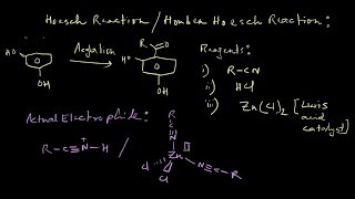 HoubenHoesch ReactionHoesch Reaction [upl. by Elletsirhc]