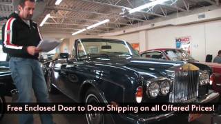 1985 Rolls Royce Corniche Convertible 1 of 39 for sale with test drive walk through video [upl. by Temme]