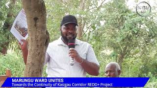 MARUNGU WARD UNITES TOWARDS THE CONTINUITY OF KASIGAU CORRIDOR REDD  PROJECT [upl. by Adohr]