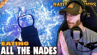 chocoTaco is Eating All the Nades ft Halifax  PUBG Erangel Duos Gameplay [upl. by Nirot]